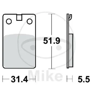 Pastiglie freno TRW Standard MCB564 Mega-Angebot