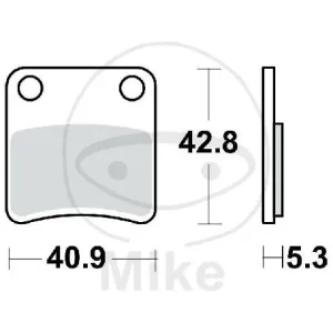 Neue Ware Brake pad for Aprilia Arctic BMW Gilera Honda Kymco Piaggio