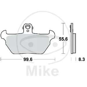 Heißes Angebot TRW Bremsklötze Standard MCB621