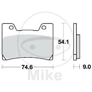 Pastiglie freno TRW Standard MCB622 Sonderaktion