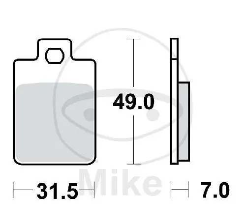 TRW-Lucas EC Scooter Belag MCB688EC Top-Angebot