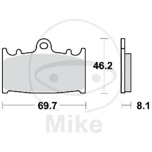 TRW Bremsklötze Standard MCB602 Top-Seller