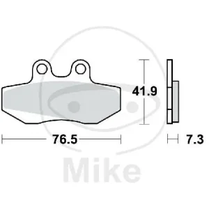 Beliebt Pastillas de Freno TRW Estándar MCB629