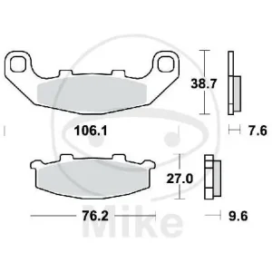 Finale Aktion TRW brake pads standard MCB586