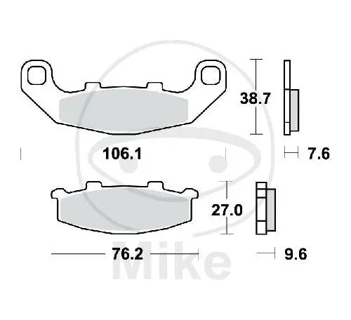 Finale Aktion TRW brake pads standard MCB586