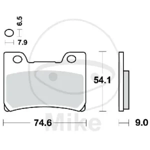 Neue Kollektion Pastillas de Freno TRW Estándar MCB642